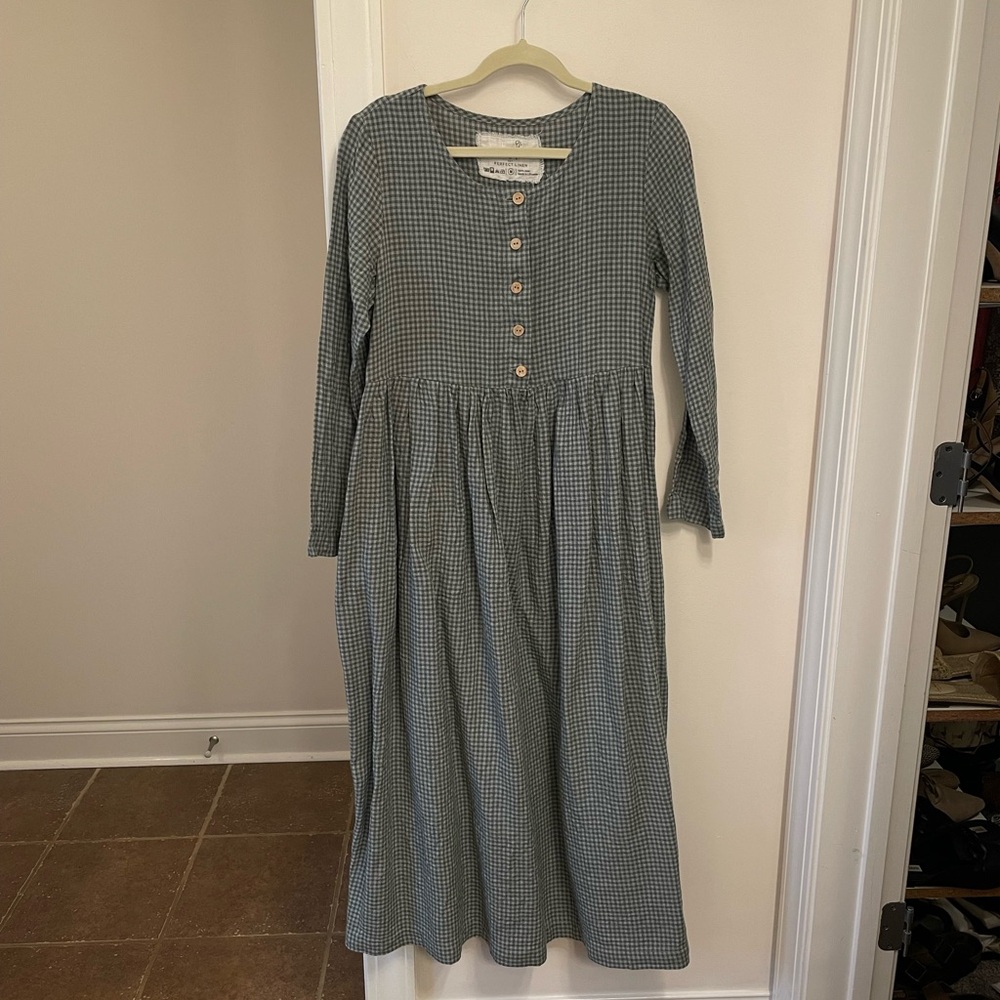 Not Perfect Linen dress